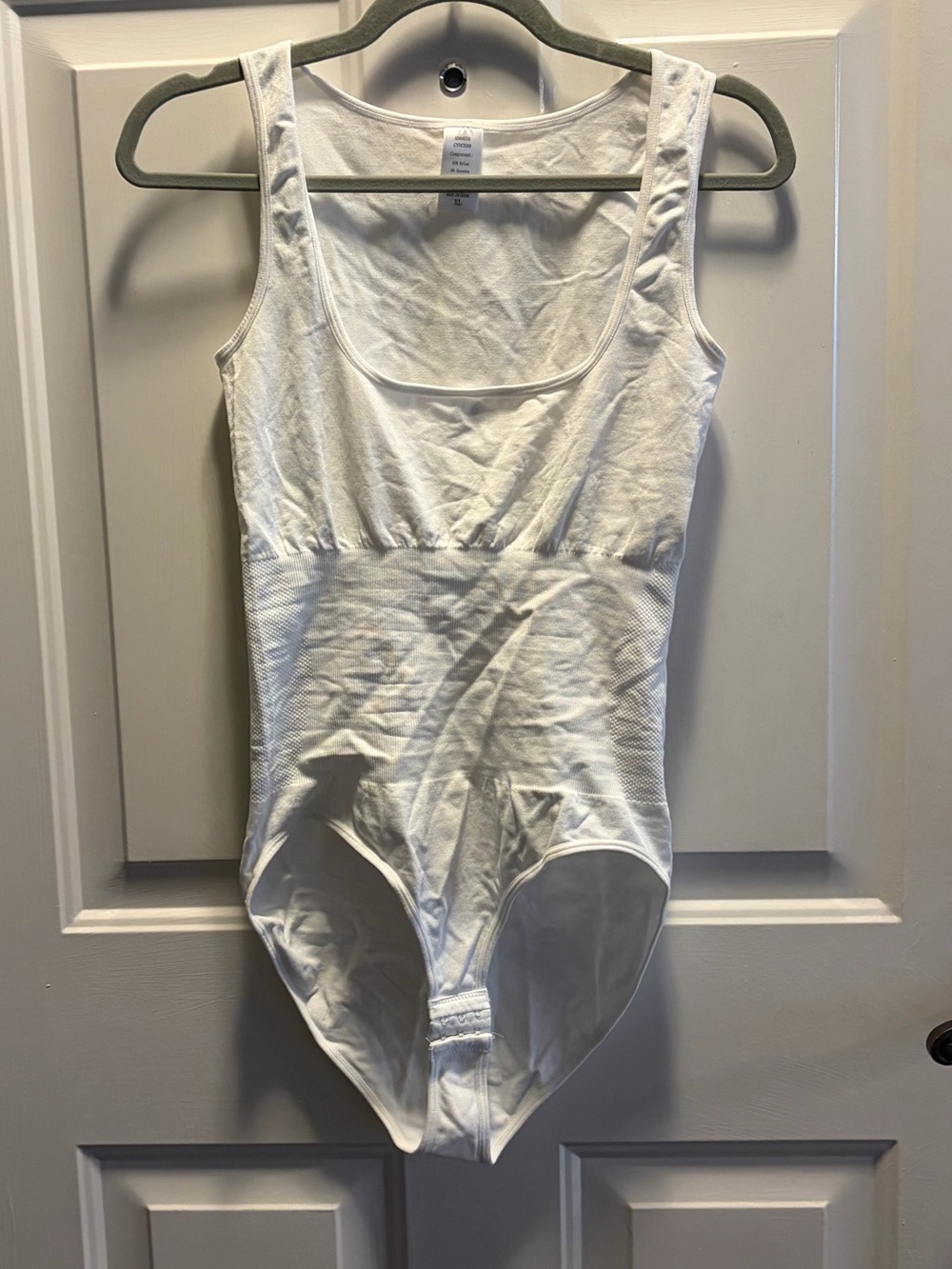 Women’s White Tank Bodysuit